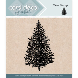 Clear Stamps - Card Deco Essentials - Christmas Tree - CDECS071