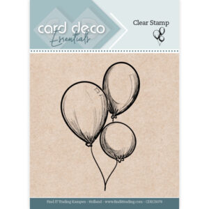Clear Stamps - Card Deco Essentials - Balloons - CDECS078