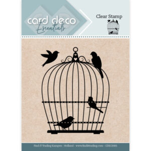 Clear Stamps - Card Deco Essentials - Birdcage - CDECS081