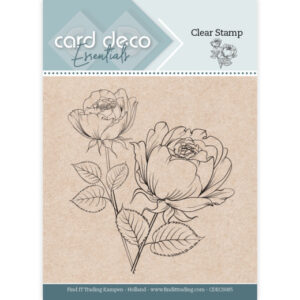 Clear Stamps - Card Deco Essentials - Rose - CDECS085
