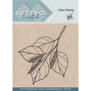 Clear Stamps - Card Deco Essentials - Birch Leaf - CDECS099