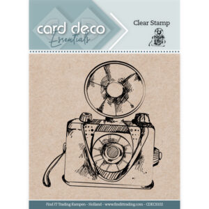 Clear Stamps - Card Deco Essentials - Camera - CDECS102