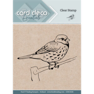 Clear Stamps - Card Deco Essentials - Blackbird - CDECS104