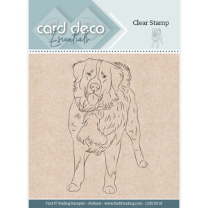 Clear Stamps - Card Deco Essentials - Dog - CDECS118