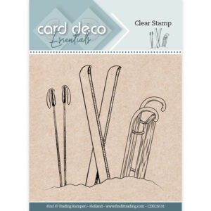 Clear Stamps - Card Deco Essentials - Snow Stuff - CDECS131