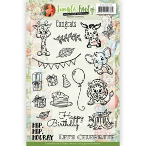 Clear Stamps - Yvonne Creations - Jungle Party - YCCS10070