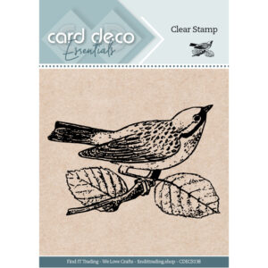 Clear Stamps - Card Deco Essentials - Bird - CDECS138