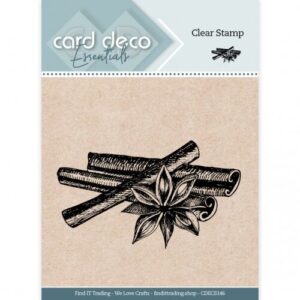 Clear Stamps - Card Deco Essentials - Cinnamon - CDECS146