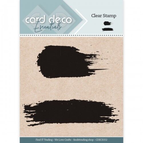 Clear Stamps - Card Deco Essentials - Paint Streaks - CDECS152