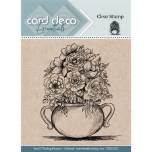 Clear Stamps - Card Deco Essentials - Urban Flowers - CDECS111