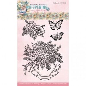 Clear Stamps - Berrie's Beauties - Whispering Spring: Butterfly - BBCS10003