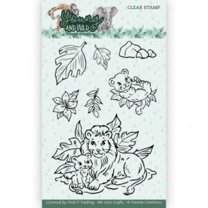 Clear Stamps - Yvonne Creations - Young And Wild: Lion - YCCS10079