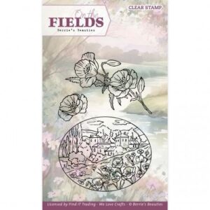 Clear Stamps - Berrie's Beauties - On The Fields: Poppy - BBCS10006