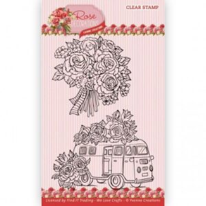 Clear Stamps - Yvonne Creations - Rose Decorations: Suitcase - YCCS10085