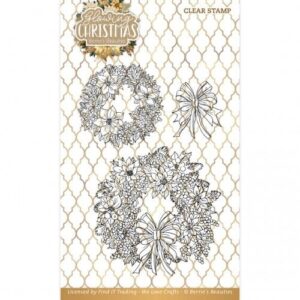 Clear Stamps - Berrie's Beauties - Glowing Christmas: Wreath - BBCS10011