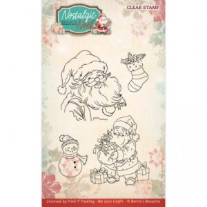 Clear Stamps - Berrie's Beauties - Nostalgic Noel: Santa - BBCS10014