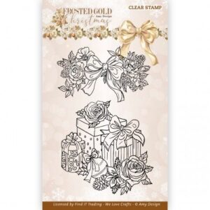 Clear Stamps - Amy Design - Frosted Gold Christmas: Presents - ADCS10085