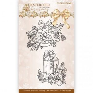 Clear Stamps - Amy Design - Frosted Gold Christmas: Christmas Bauble - ADCS10084