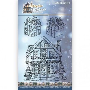 Clear Stamps - Berrie's Beauties - Falling For Christmas: House - BBCS10015