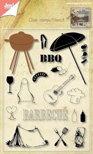 Clear Stamps - Joy! Crafts - Barbecue - 6004/0004
