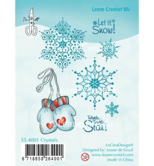 Clear Stamps - Leane Creatief - Crystals - 55.4001