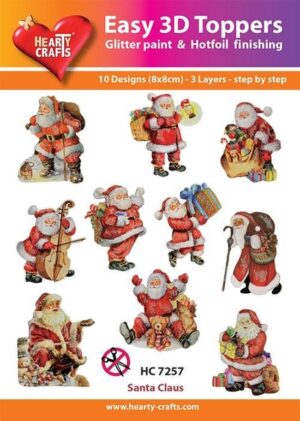 Easy 3D Designs - Santa Claus - HC7257