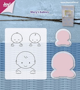 Clear Stamps - Joy! Crafts - Mery's Babies - 6004/0018