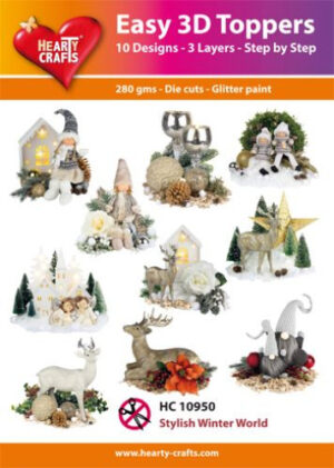 Easy 3D Toppers - Stylish Winter World - HC10950