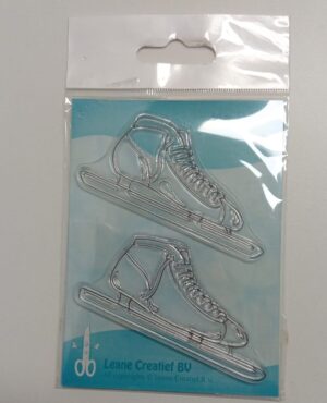 Clear Stamps - Leane Creatief - Skates - 55.3981