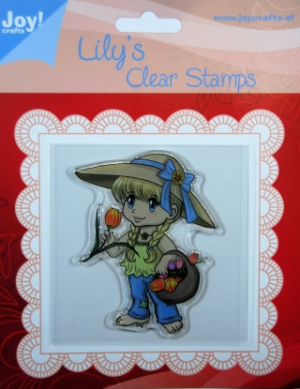 Clear Stamps - Joy! Crafts - Lily Met Mandje - 6410/0009