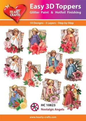 Easy 3D Toppers - Nostalgic Angels - HC10823