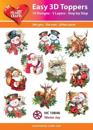 Easy 3D Toppers - Winter Joy - HC10846