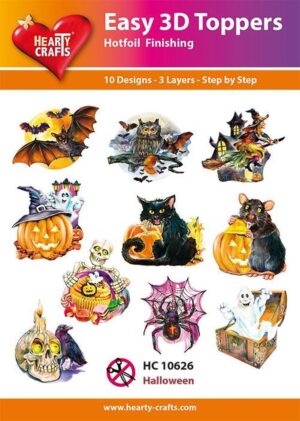 Easy 3D Toppers - Halloween - HC10626