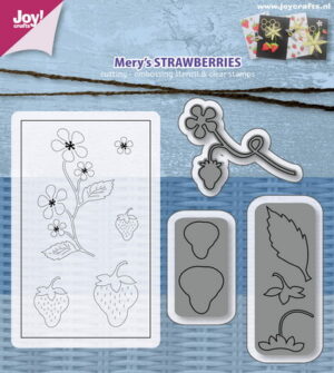 Clear Stamps - Joy! Crafts - Mery's Strawberries - 6004/0019