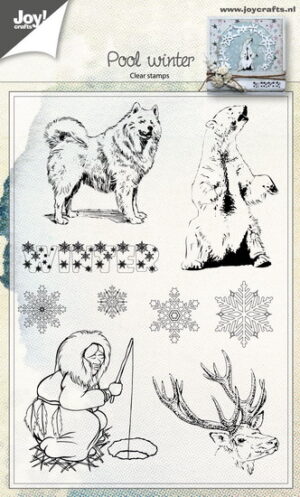 Clear Stamps - Joy! Crafts - Pool Winter - 6410/0462
