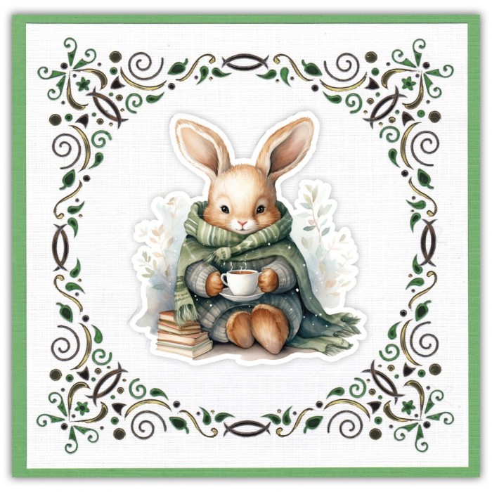 Dot and Do Nr. 292 Winter Bunnies - Afbeelding 2