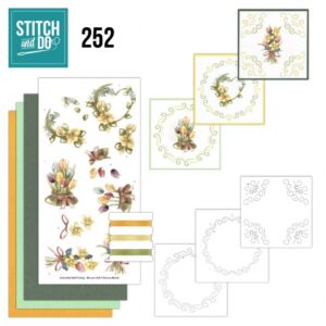 Stitch and Do Nr. 252 Yellow Flowers