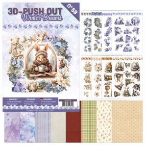 3D Push-Out Book 58 Winter dreams