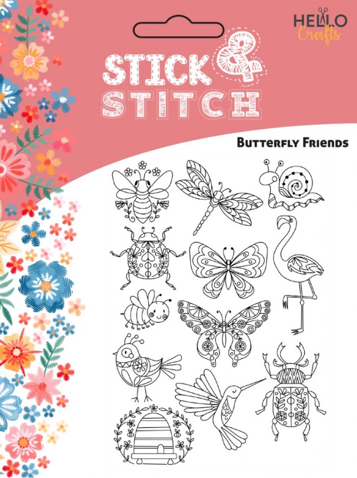 Stick and Stitch - Butterfly Friends