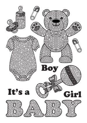 Clear Stamps - Craft Buddy - Crystal Art: Bundle Of Joy - CCST10
