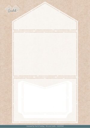 Card Deco Essentials Stencil - Lemon Breeze Envelope (29,5 x 16 cm) - CDEST030