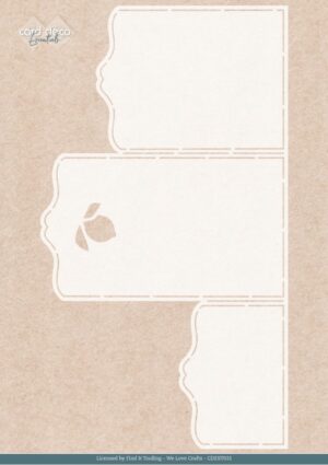 Card Deco Essentials Stencil - Lemon Breeze Triptych (29,5 x 16,5 cm) - CDEST031