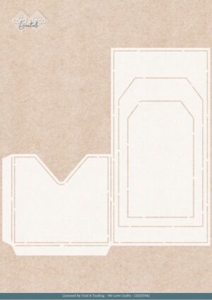 Card Deco Essentials Stencil - Falling For Christmas Pocket (21 x 21 cm) - CDEST042