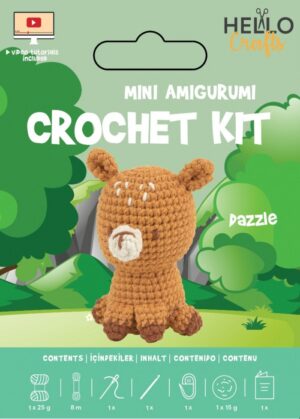 The Knitty Critters Mini Amigurumi Haakpakket - Dazzle