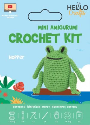 The Knitty Critters Mini Amigurumi Haakpakket - Hopper