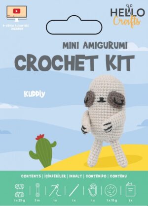 The Knitty Critters Mini Amigurumi Haakpakket - Kuddly