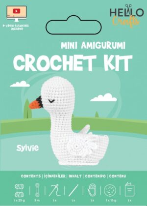 The Knitty Critters Mini Amigurumi Haakpakket - Sylvie