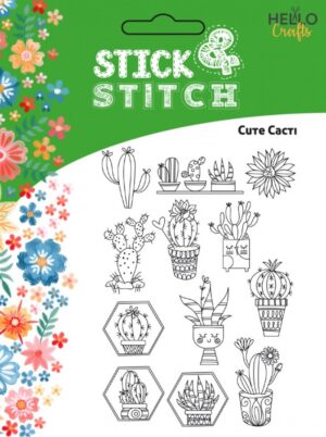 Stick and Stitch - Cute Cacti