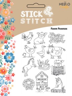 Stick and Stitch - Farm Friends