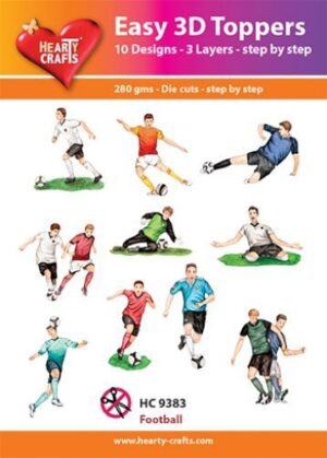 Easy 3D Toppers - Football - HC9383